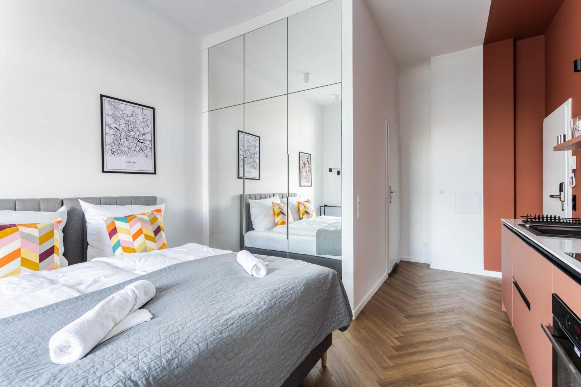 Nowoczesne I Stylowe Studia Very Berry W Poznaniu By Noclegi Renters Eksteriør bilde